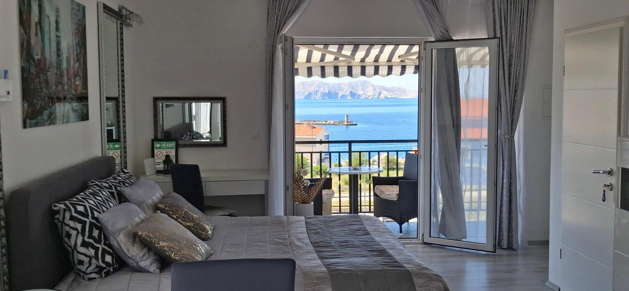 סנג' Beautyful Sea View 6 Luxury Studio Danijela 1 מראה חיצוני תמונה