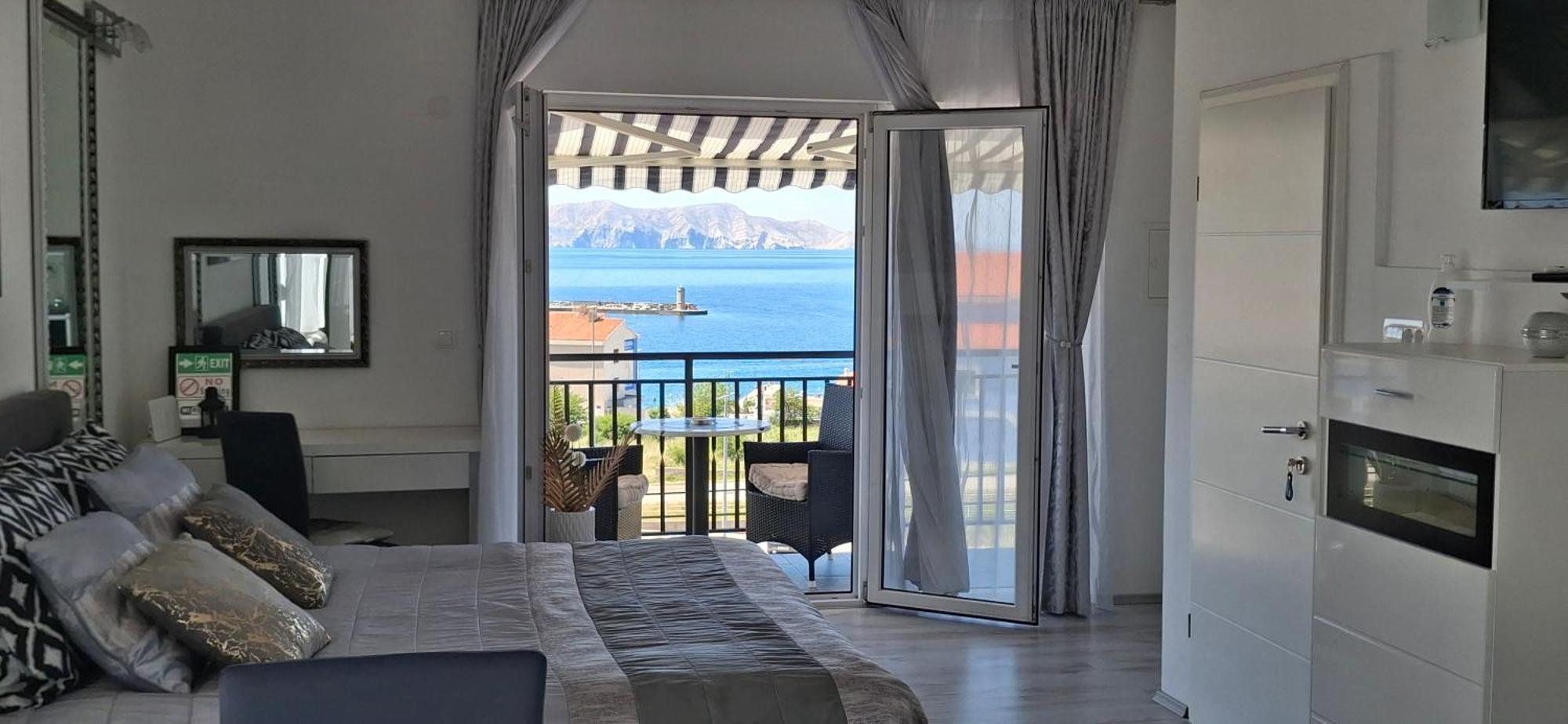 סנג' Beautyful Sea View 6 Luxury Studio Danijela 1 מראה חיצוני תמונה